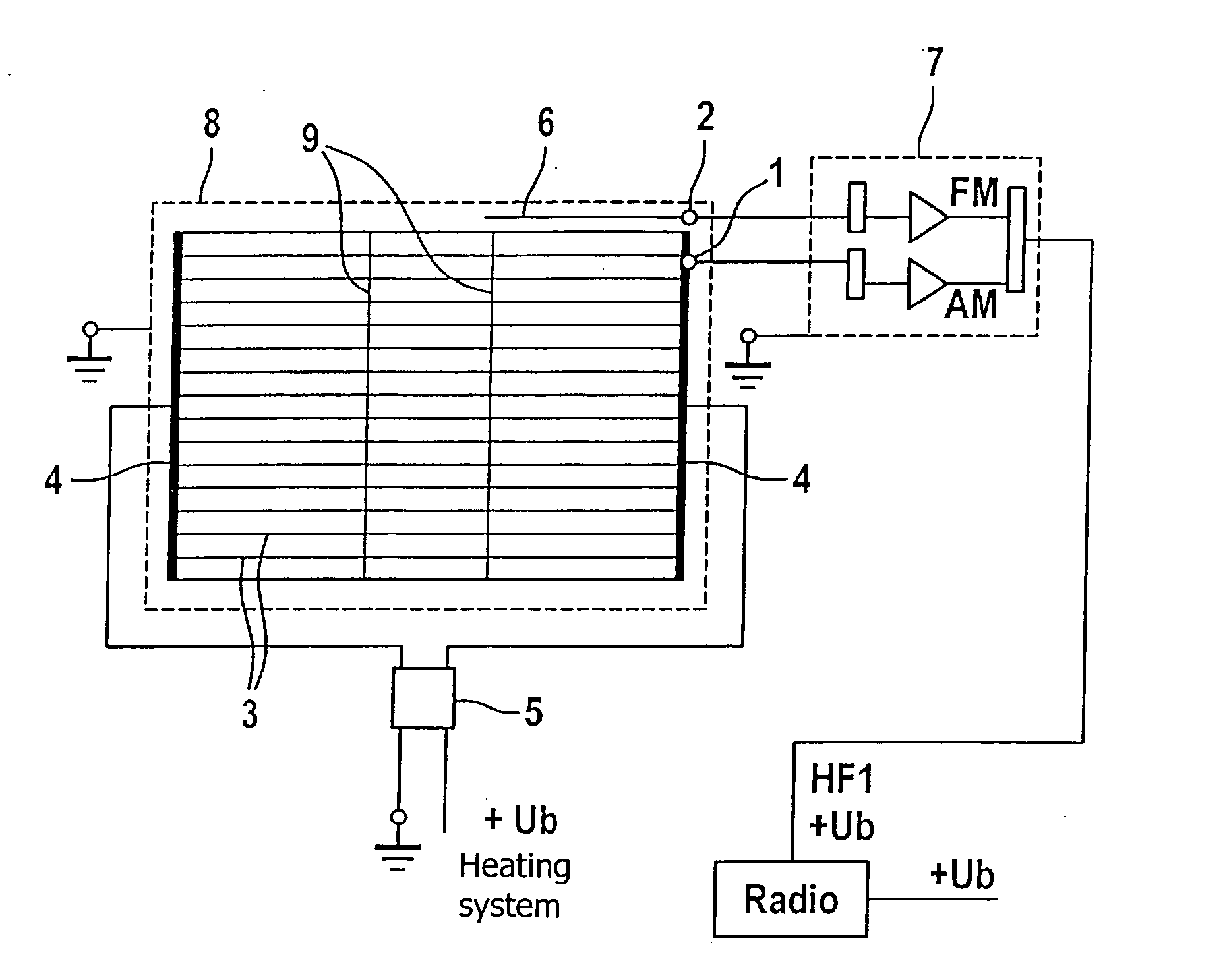 Window-Integrated Antenna in Vehicles