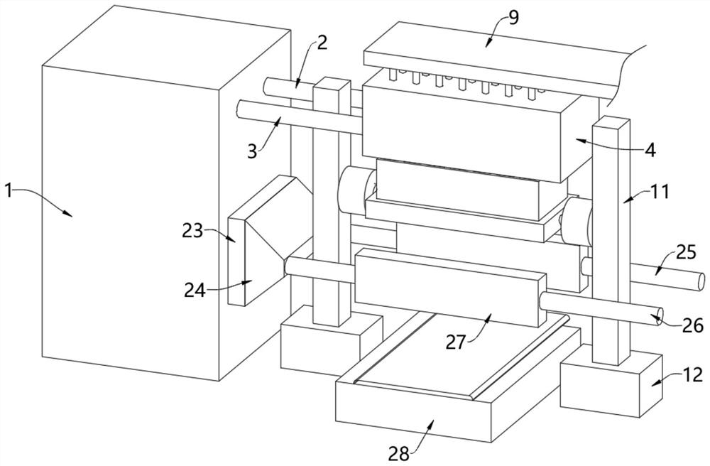 Block ice maker with effects of saving energy and protecting environment and facilitating demoulding