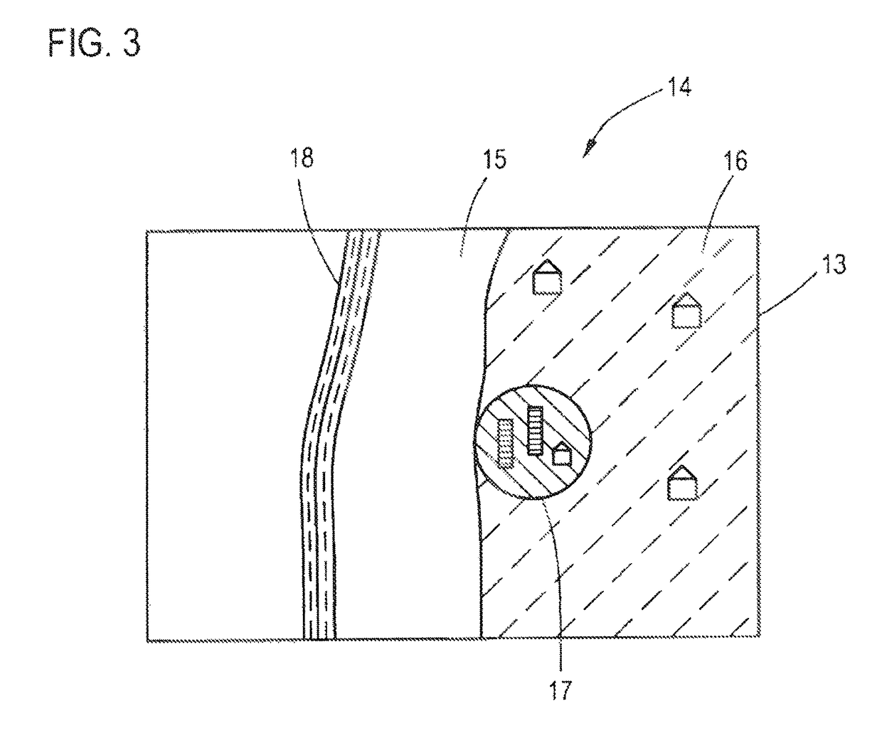 Method for determining a spatially resolved extent of error for position finding with a GNSS