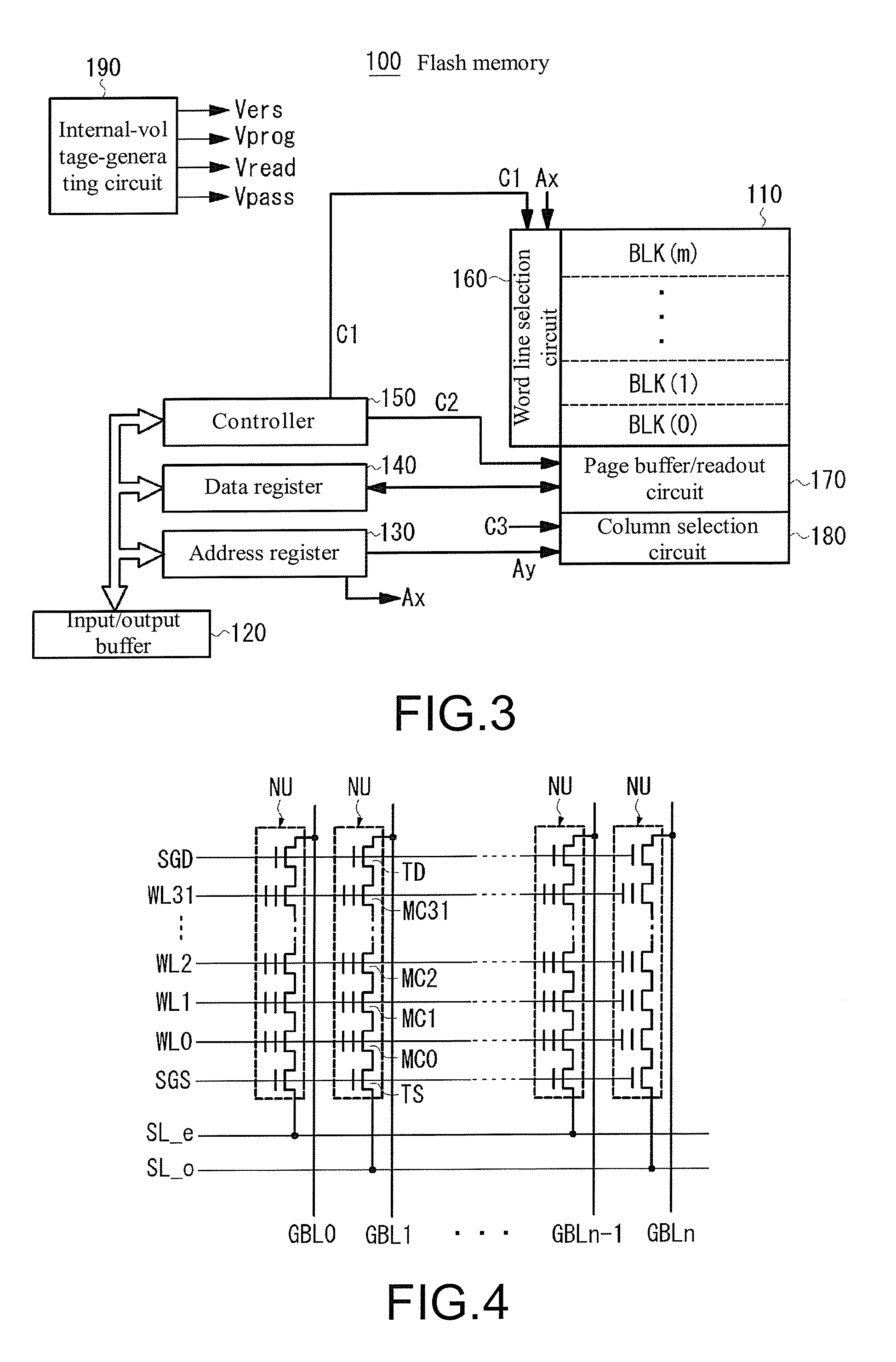 NAND flash memory and reading method thereof
