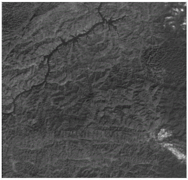 Large-compression-ratio satellite remote sensing image compression method based on deep self-encoding network