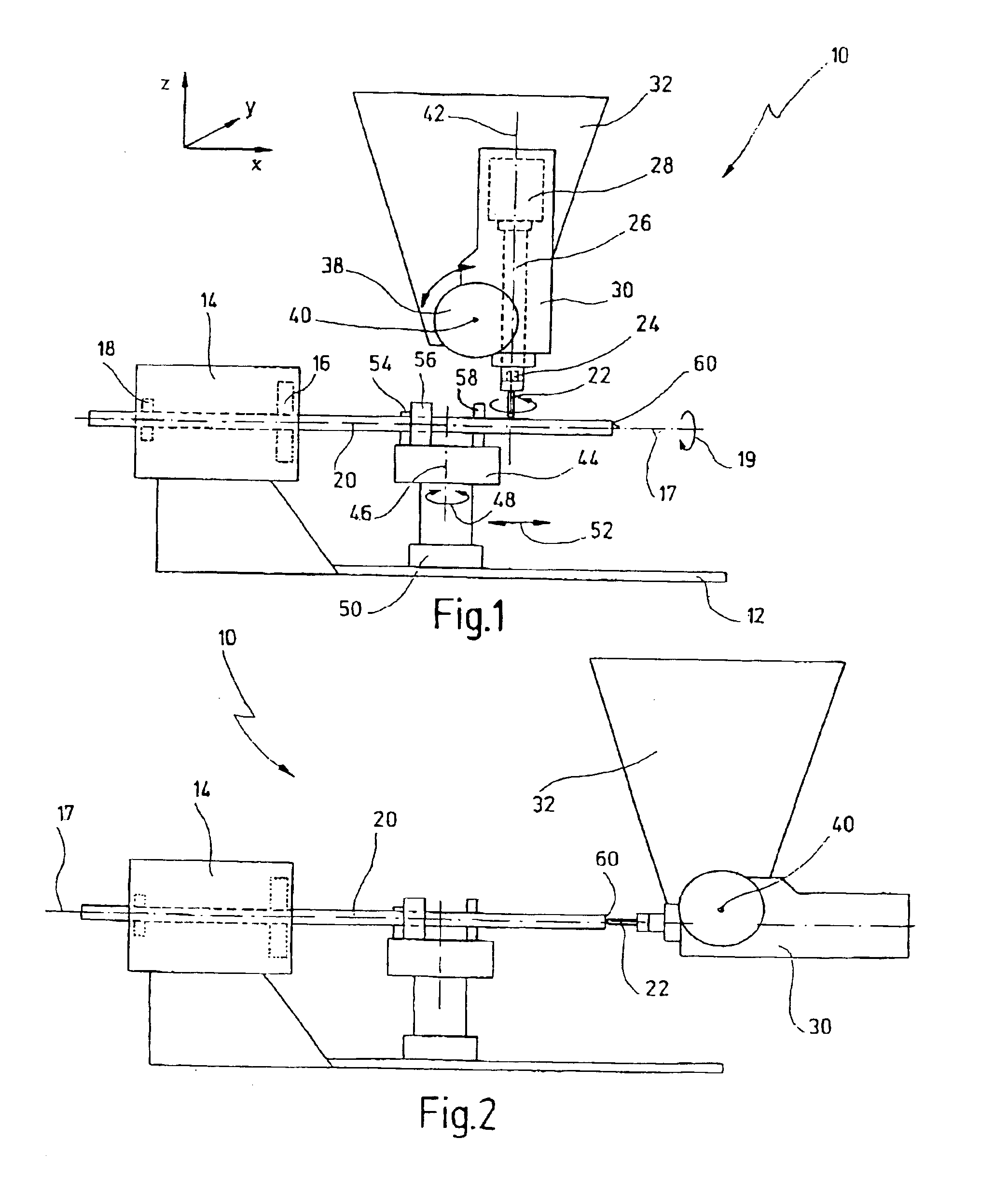 Machine tool and method for machining a rod-shaped workpiece