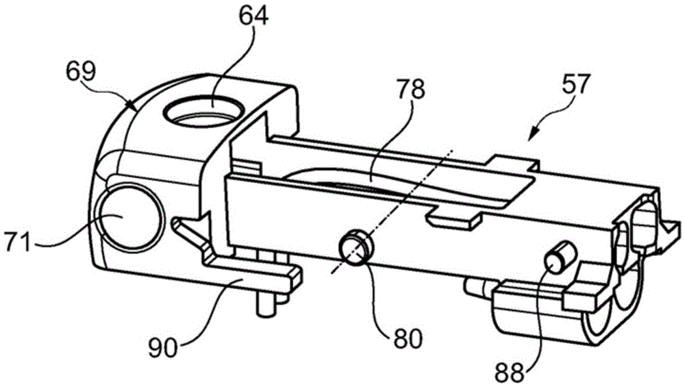 Wiper arm for a windscreen wiper system of a motor vehicle, wiper frame and wiping device