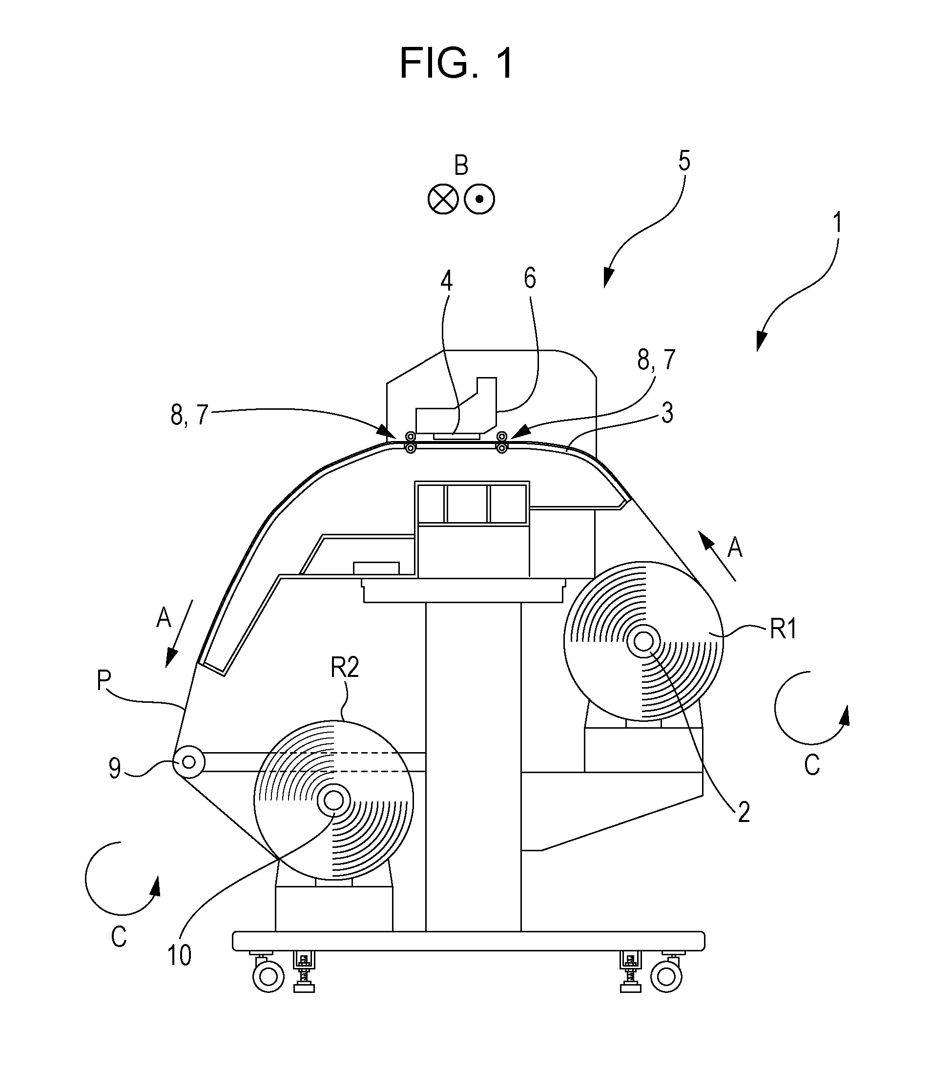 Recording apparatus and winding method