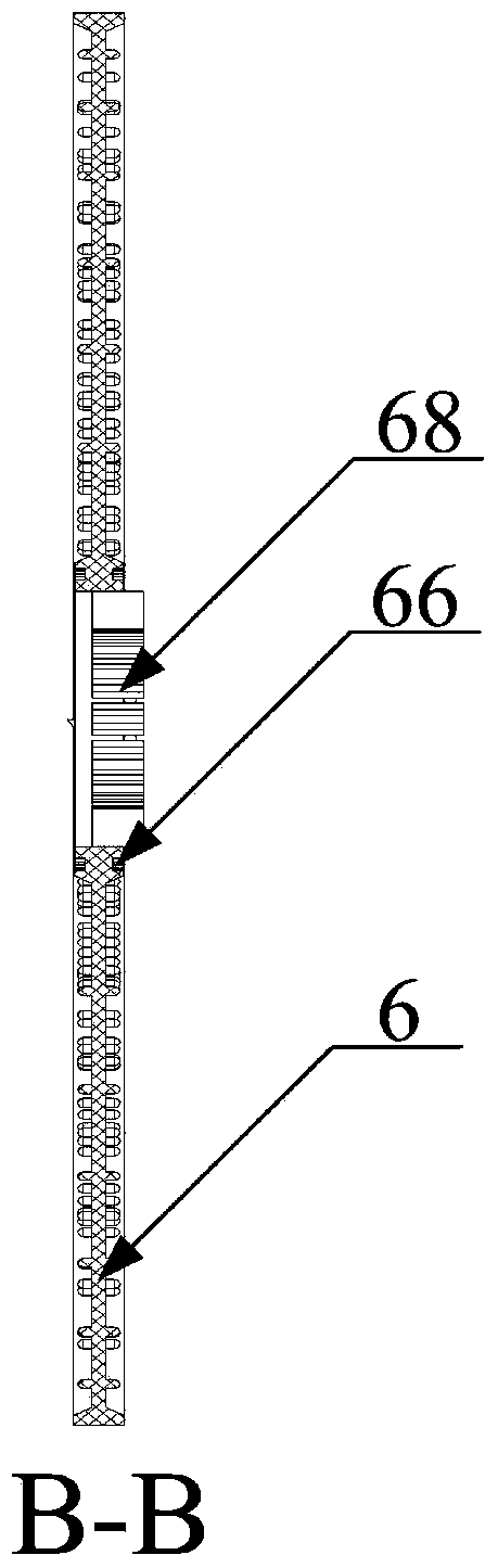 Separating and filtering membrane column