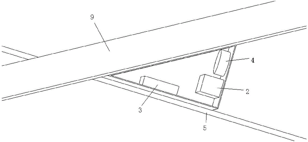 Protection device of escalator