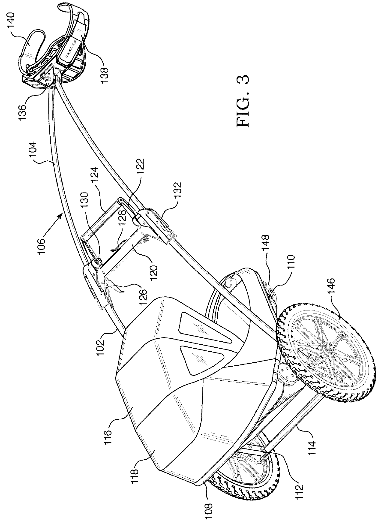 Convertible stroller