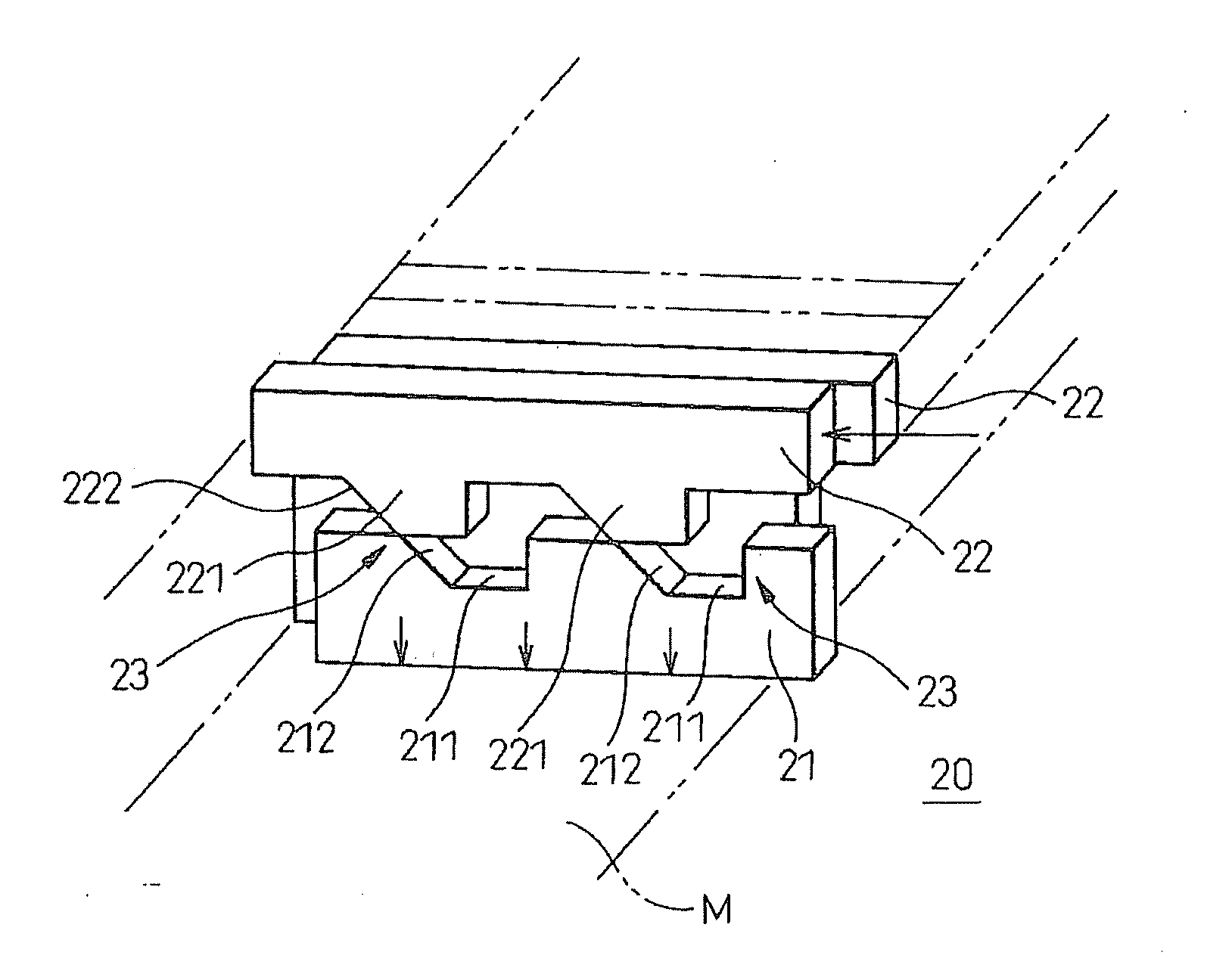 Method for bending process and processing machine