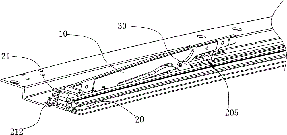 Transmission mechanism of automobile sunroof