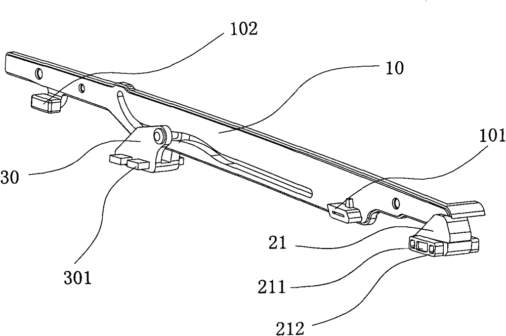 Transmission mechanism of automobile sunroof