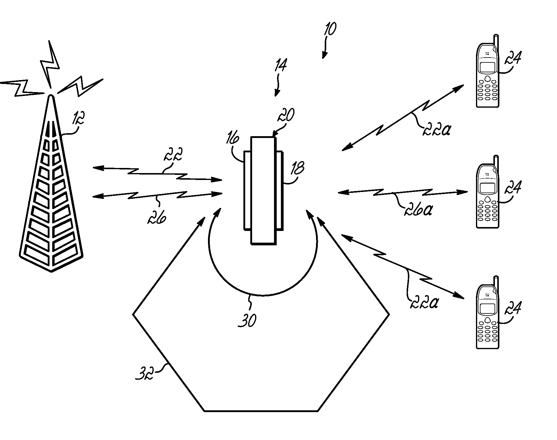 System and method for feedback cancellation in repeaters