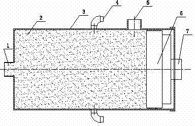 Gypsum-based gel material pouring method and device