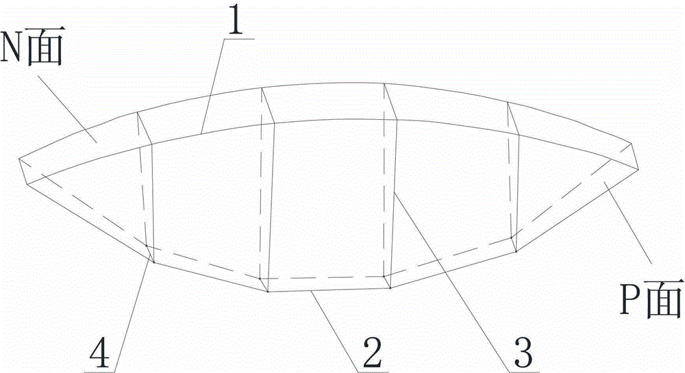 Beam string structure