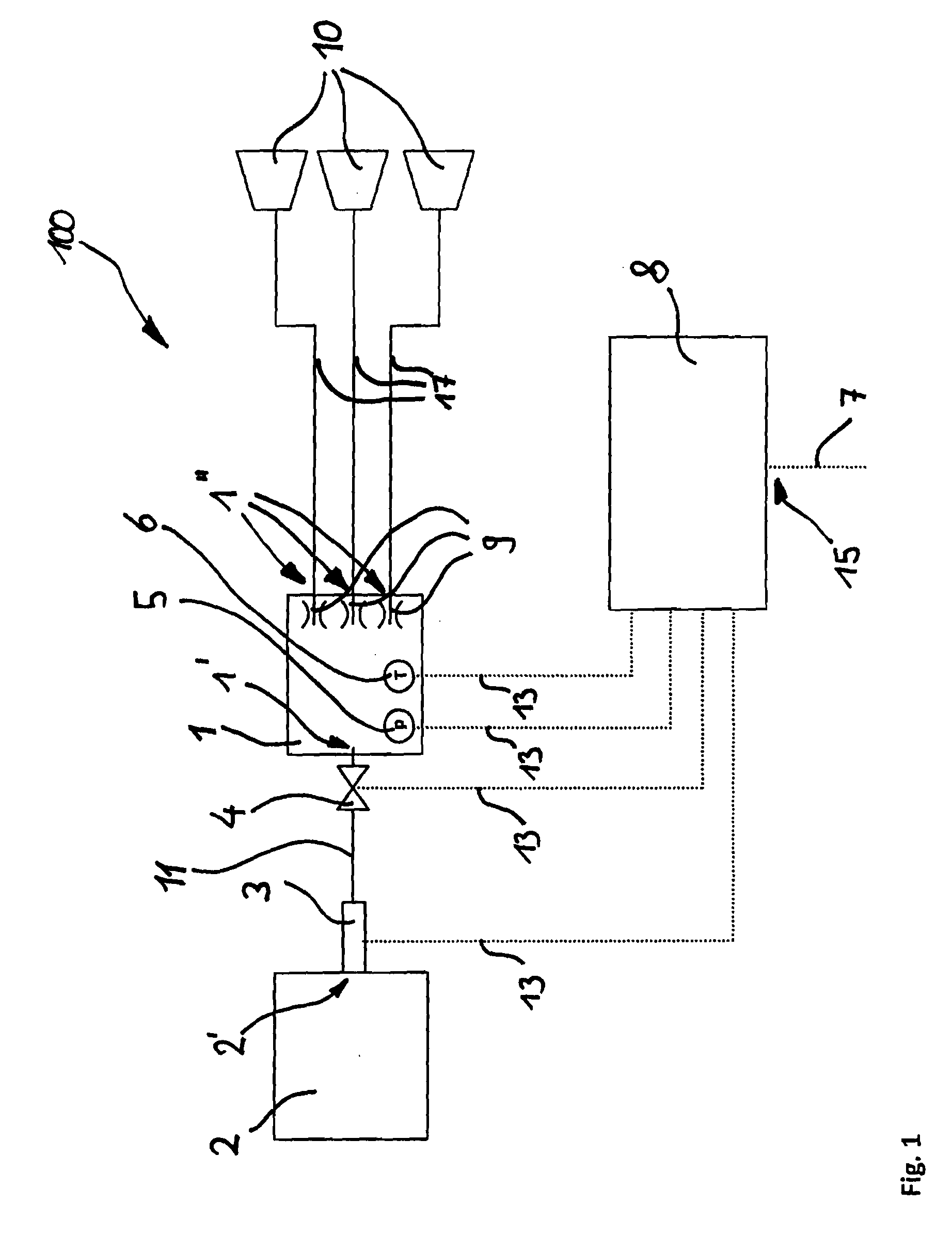 Oxygen breathing device with mass flow control