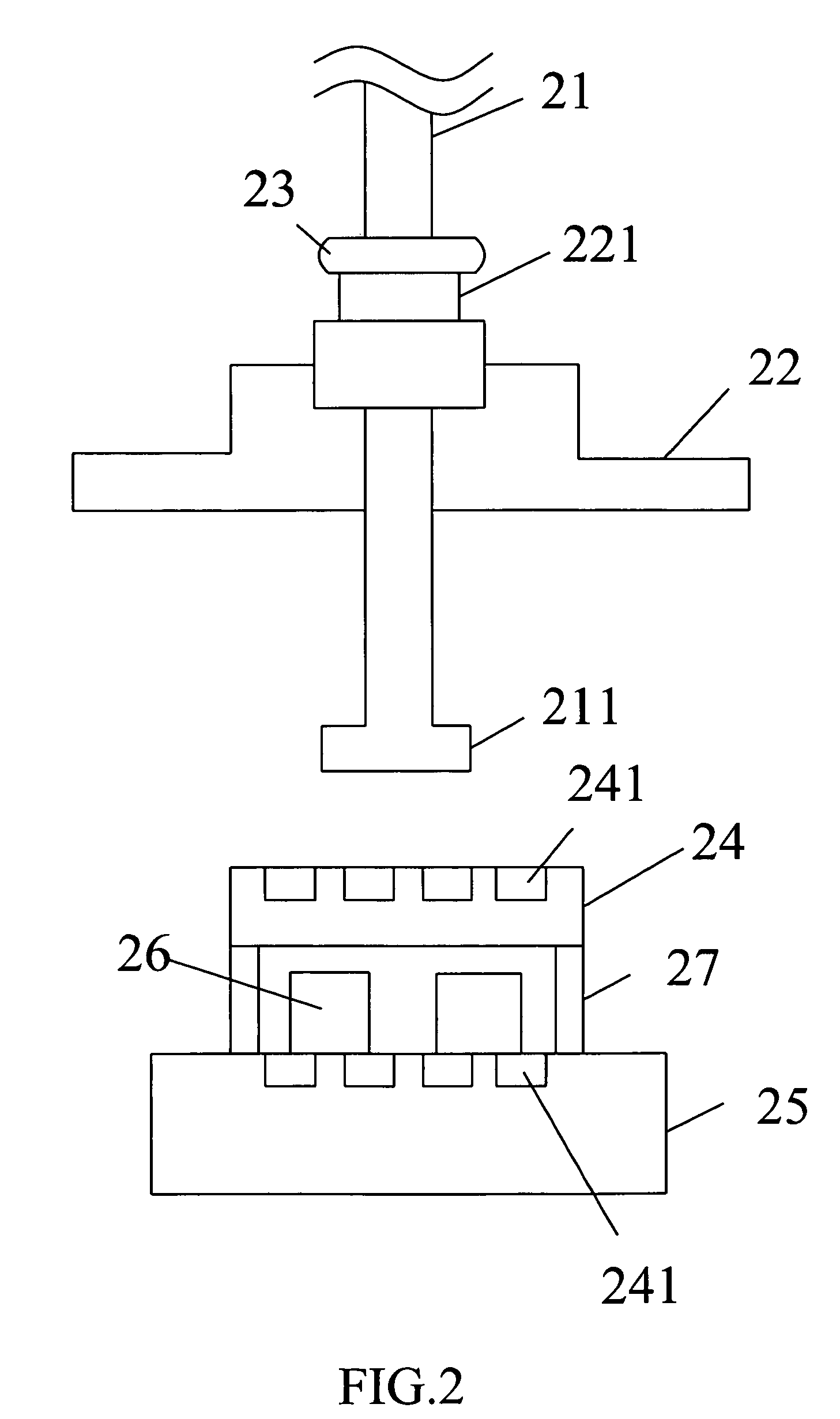 Test device for electronic product