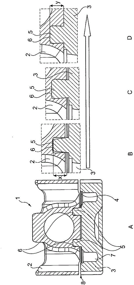 Two-part steel piston, joining process