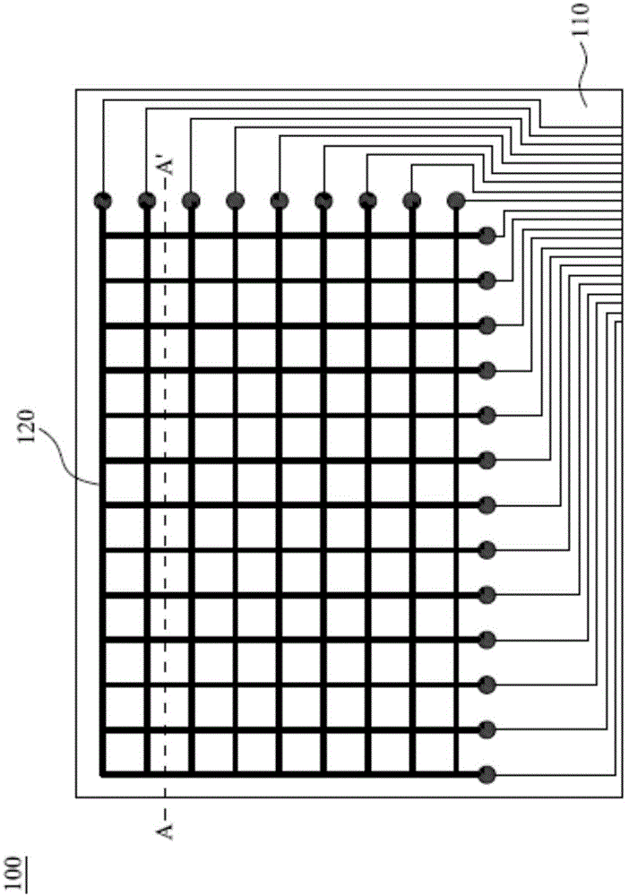 Transparent conductive structure with metal grid
