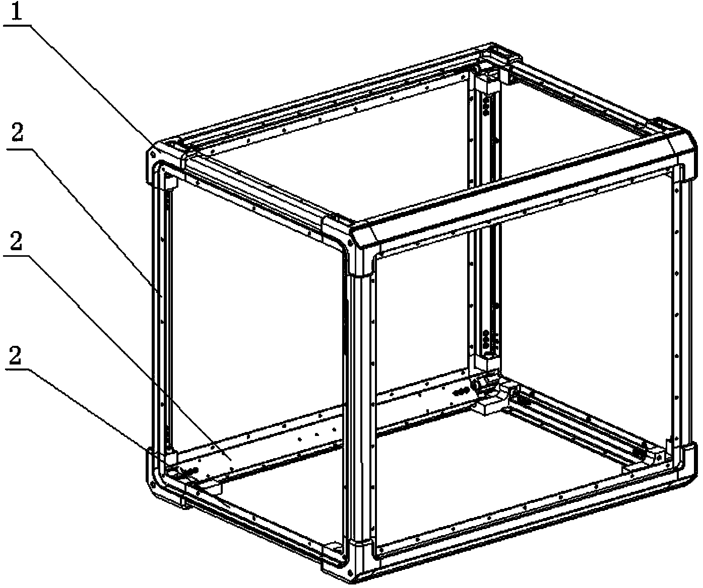 Modularized cabinet unit and combined-type cabinet