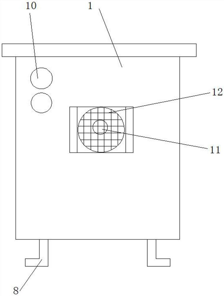 Convenient-to-use outdoor communication cabinet