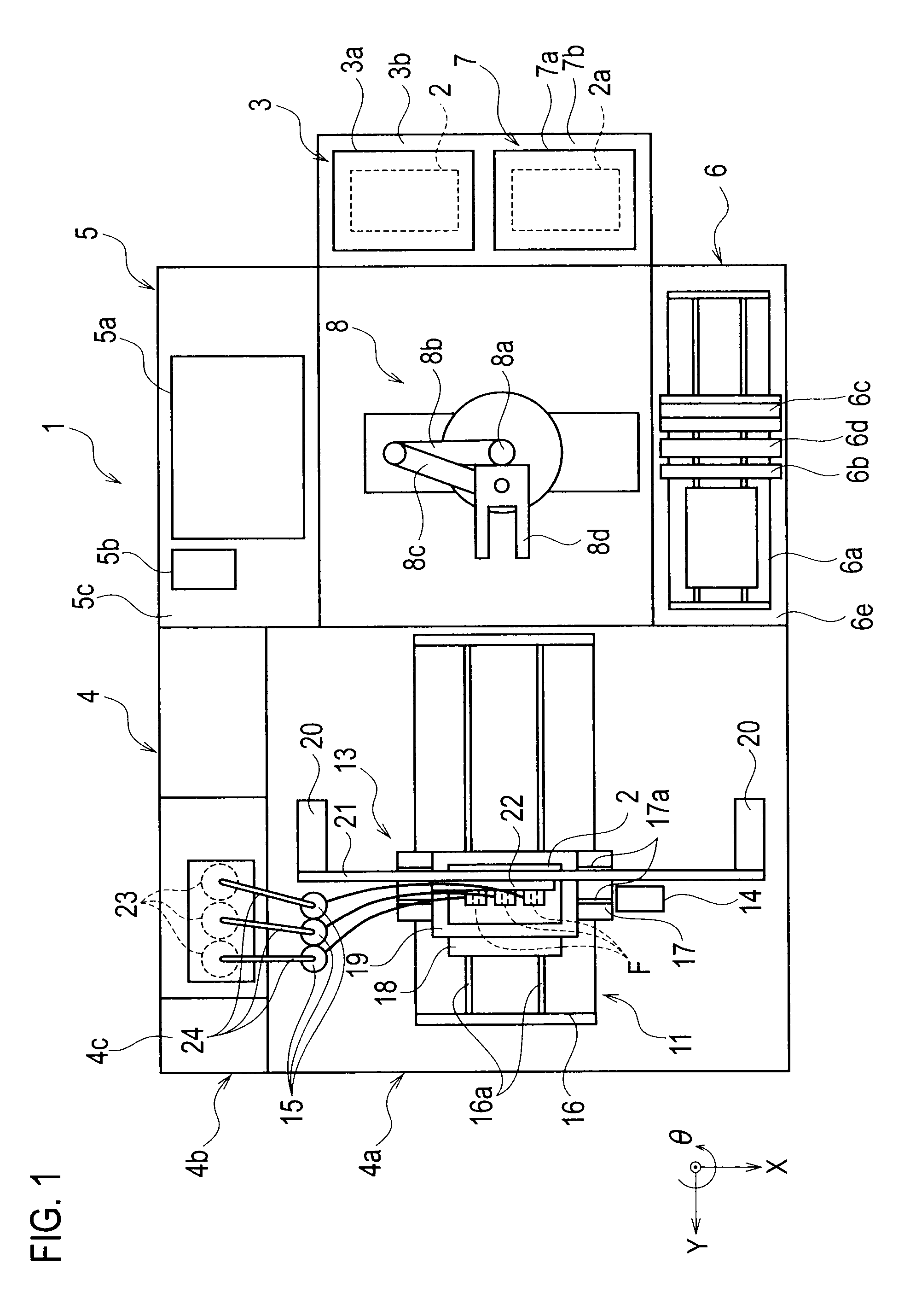 Coater, method for manufacturing coated article, and fluid blowing