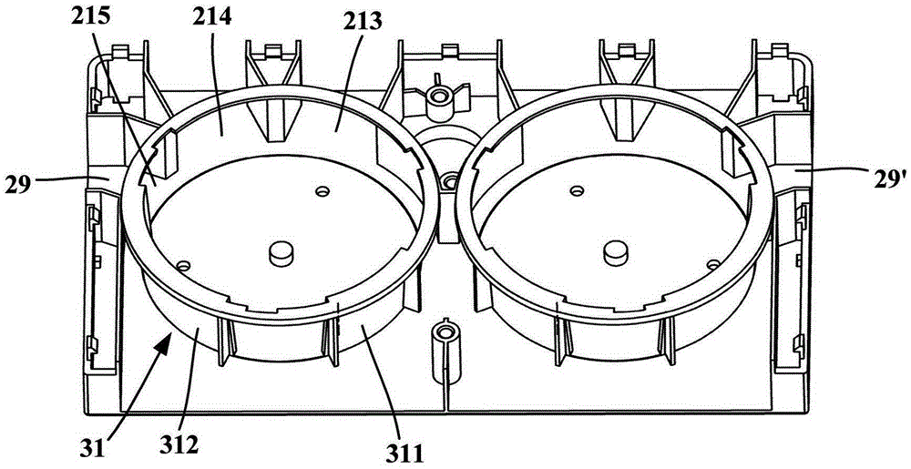 Shunt air supply device and refrigerator with shunt air supply device