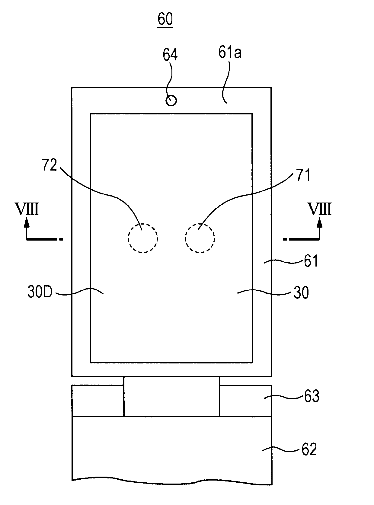 Sensor-equipped display apparatus and electronic apparatus