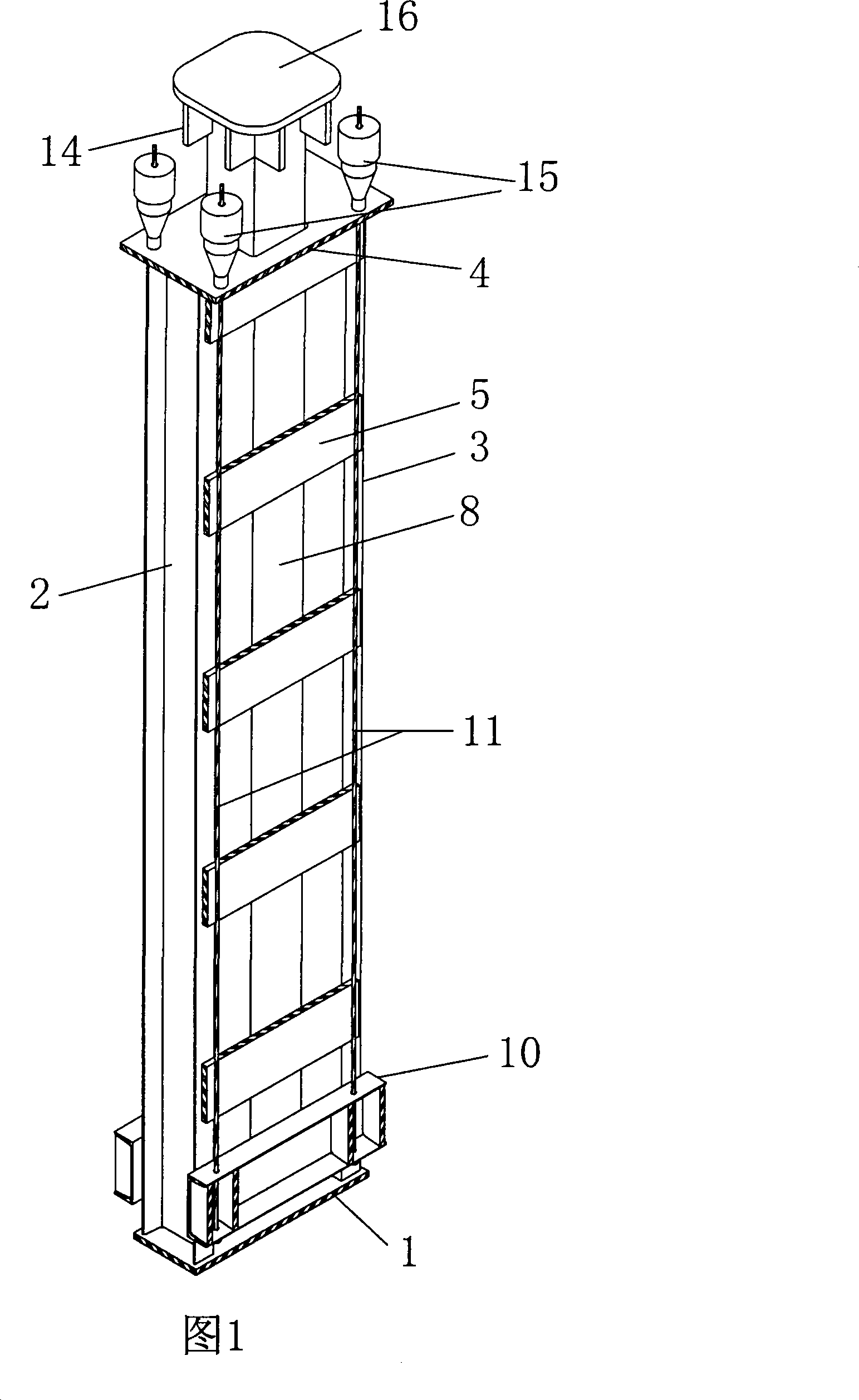 Prestressed bracing arrangement