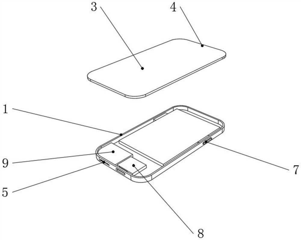 Mobile phone with sound cavity structure and external 3D sound quality