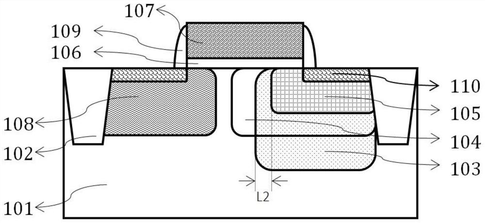 LDMOS device and process method