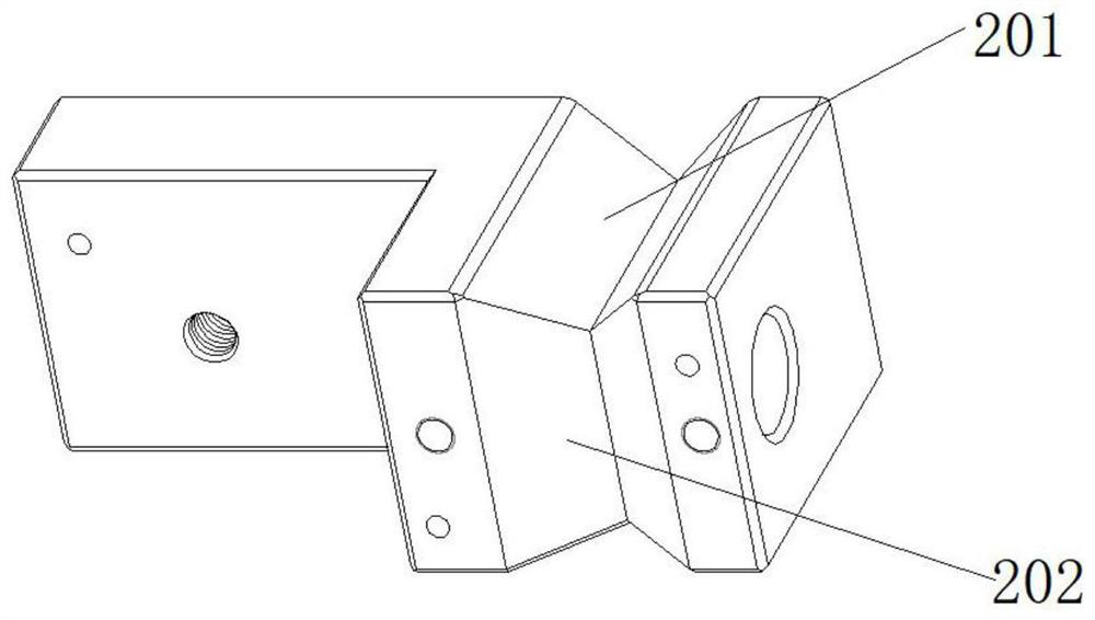 A milling cutter positioning and clamping device for machine vision inspection