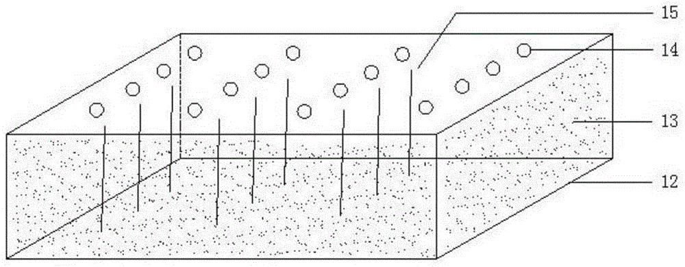 A kind of bagged sand cushion deep treatment soft soil foundation reinforcement method in freezing environment