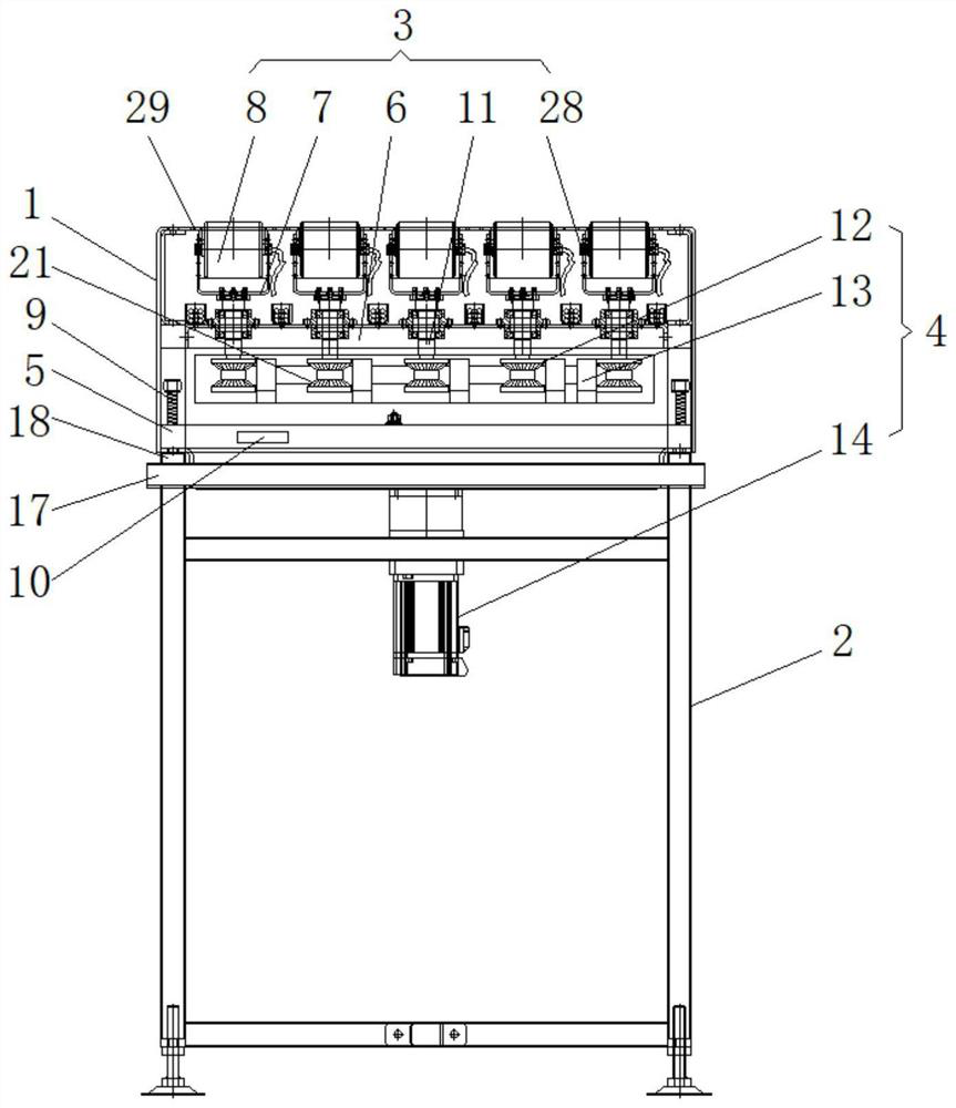 High-speed balance wheel sorting machine stable in steering adjustment