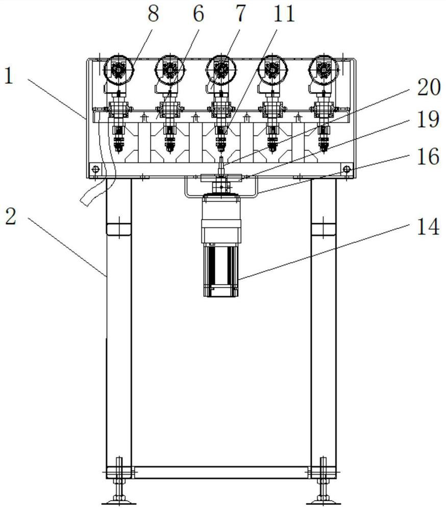 High-speed balance wheel sorting machine stable in steering adjustment