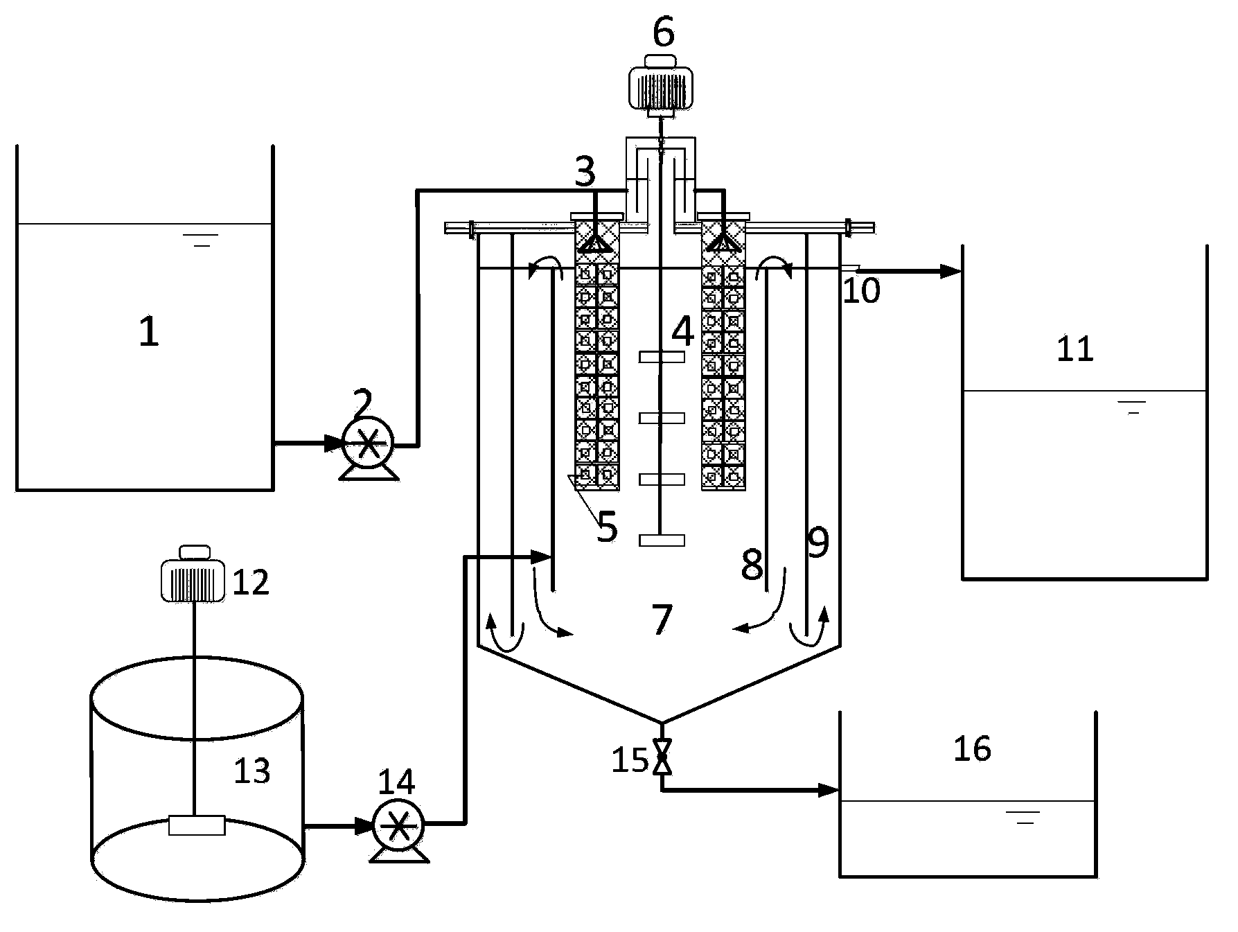 Device and method of enhancing sludge stability and sludge digestion liquid treatment