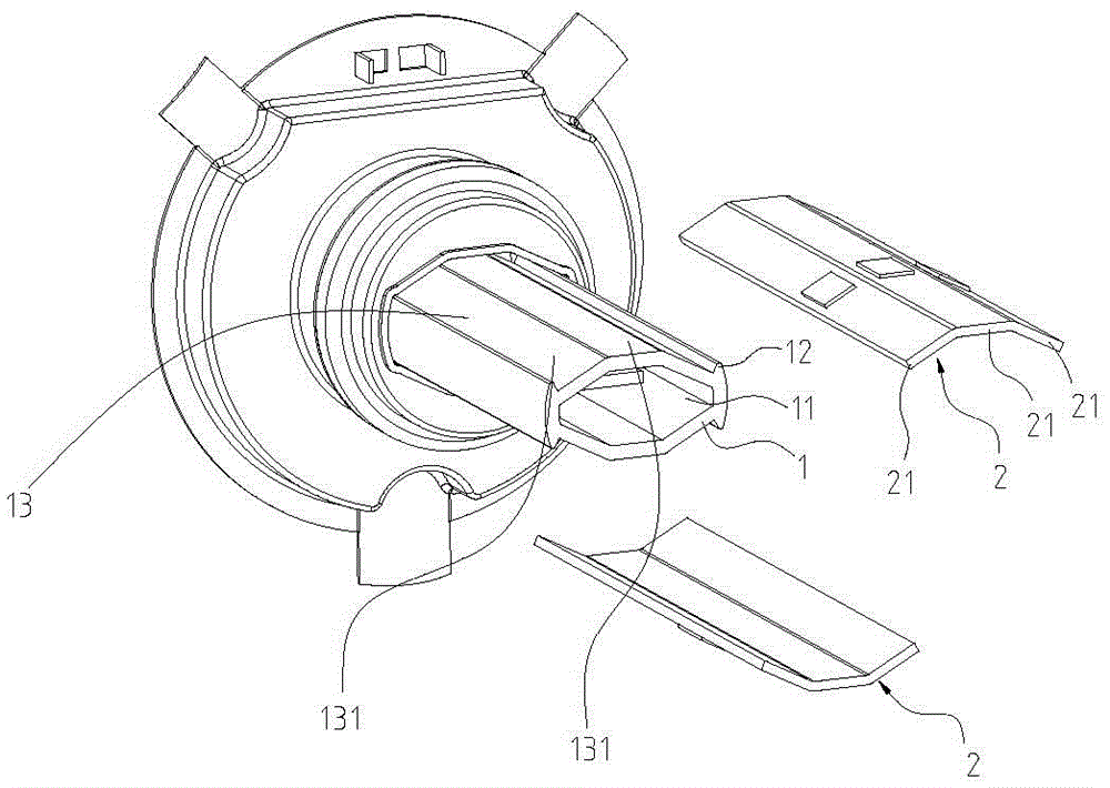 Manufacturing method for automobile lamp light source