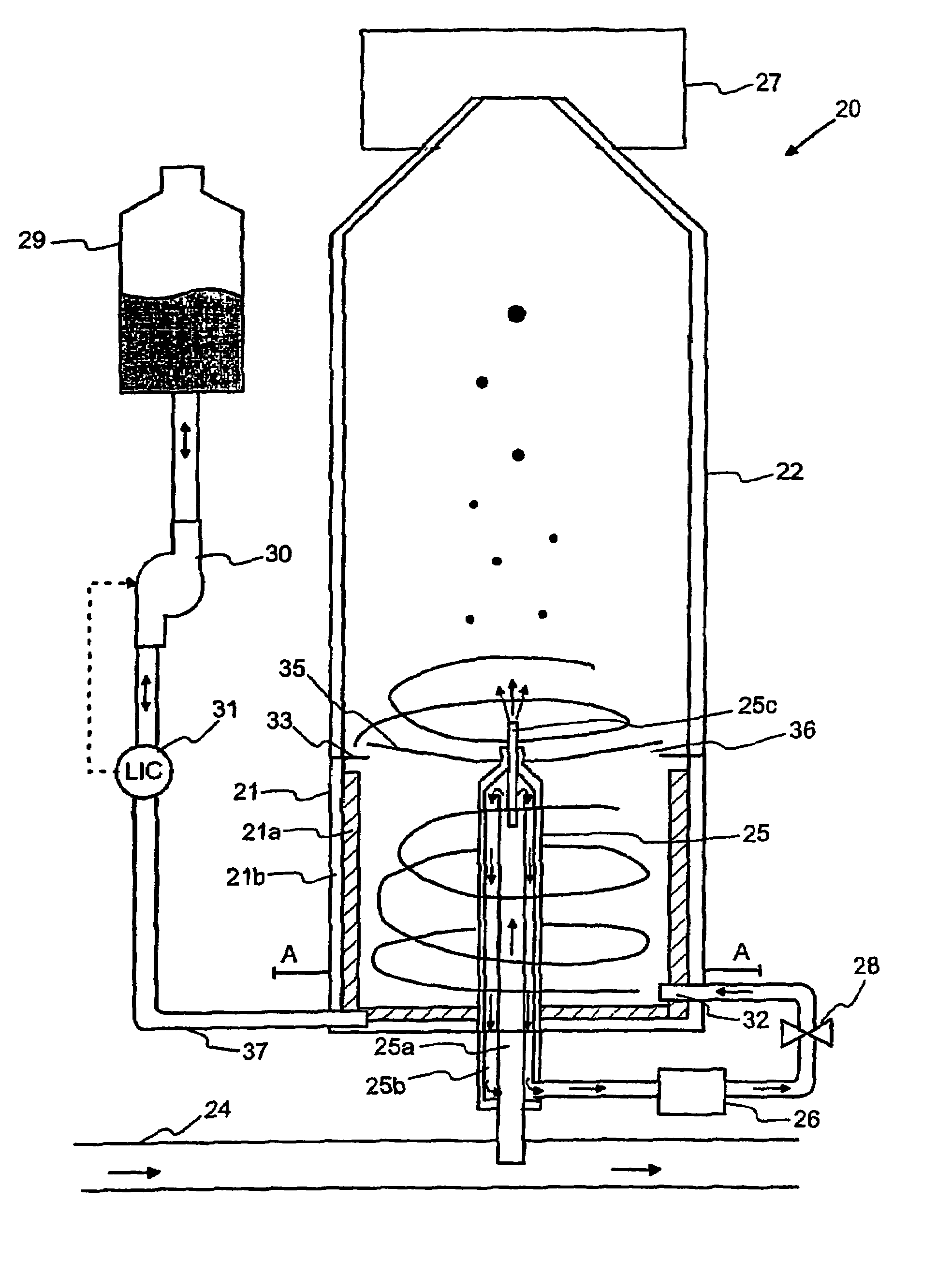 Method and apparatus for increasing the size of small particles