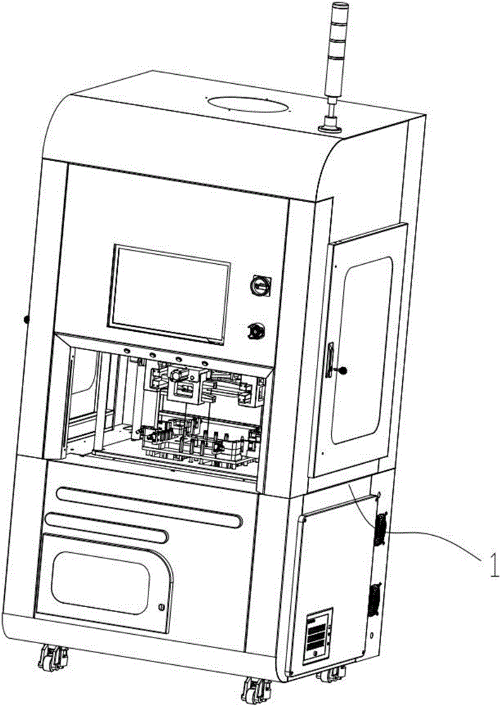 Intelligent detection, repairing and plastic recovery all-in-one machine