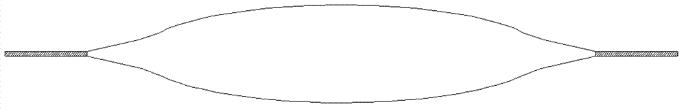 Transfusion bag with self-contraction function and transfusion bag special material thereof
