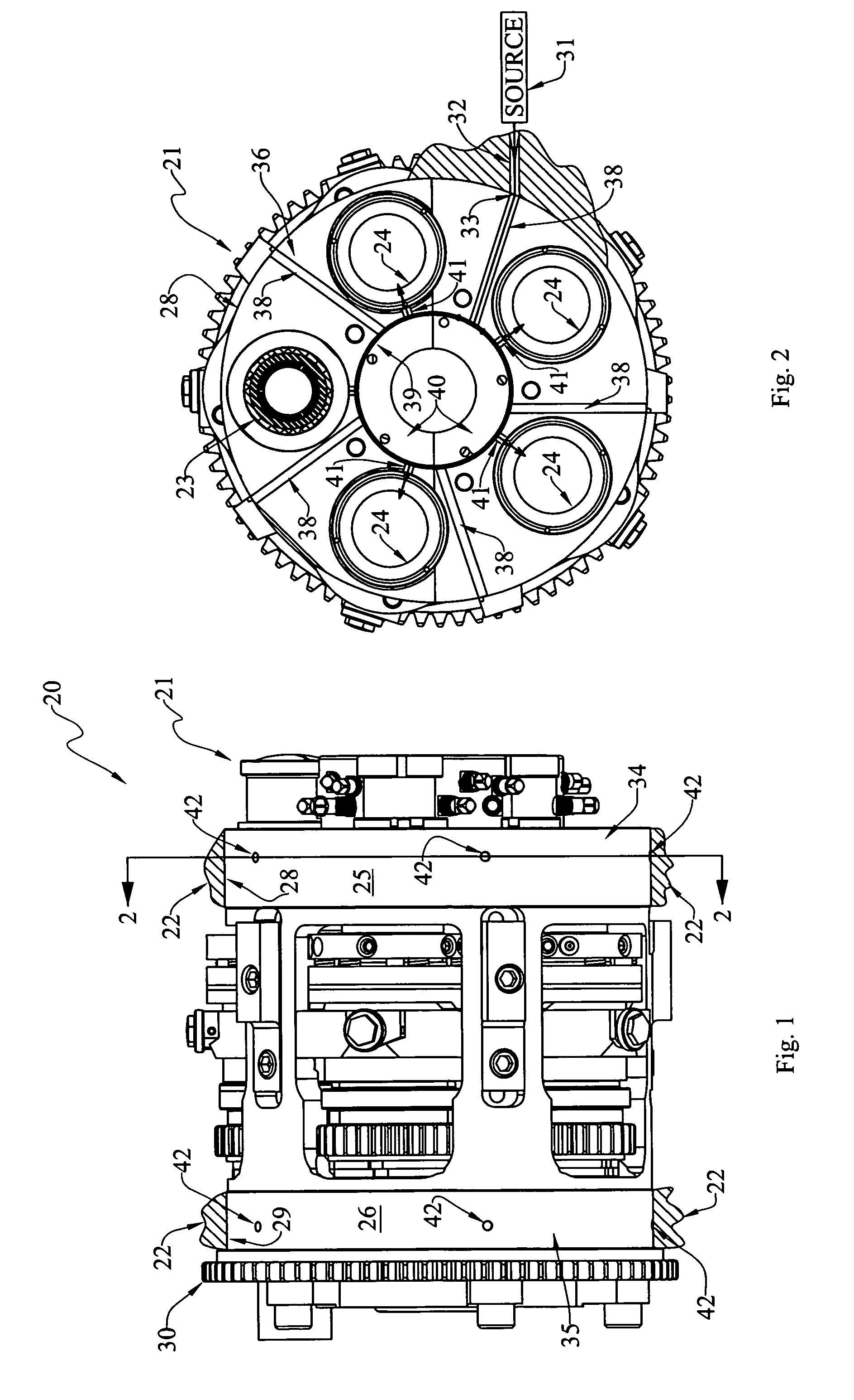 Lubrication system for a multi-spindle automatic screw machine