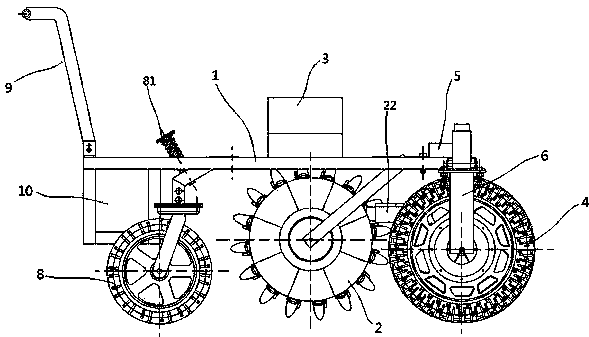 A small electric corn seeder