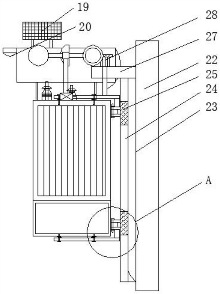 Oil-immersed transformer convenient for oil maintenance