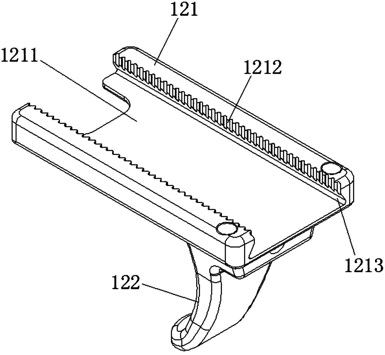 An easy-to-detachable sternal closure fixer set