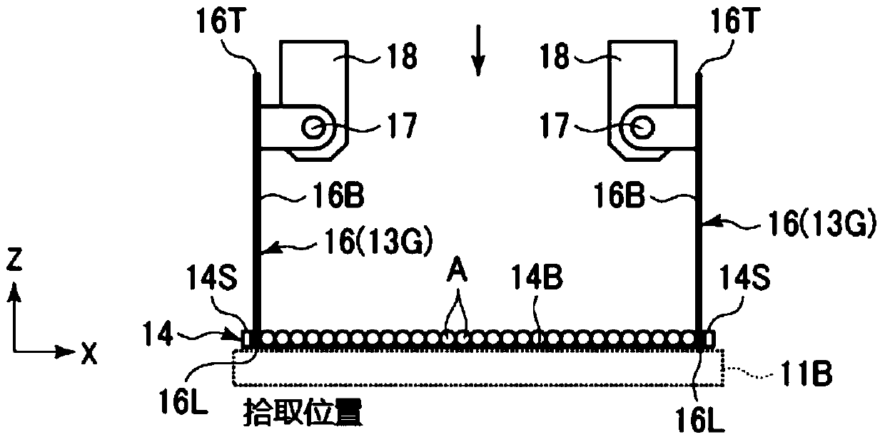 Item transfer device