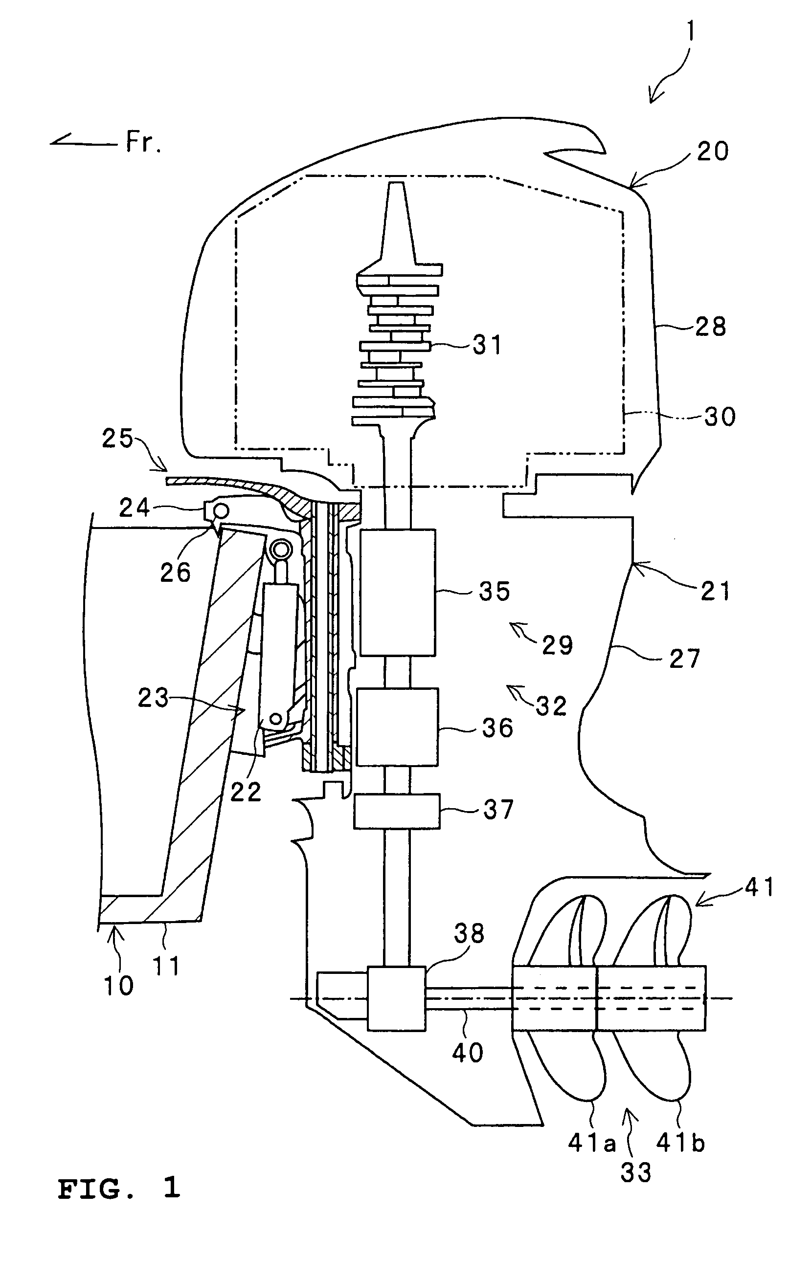 Boat propulsion system, and control device and control method therefor