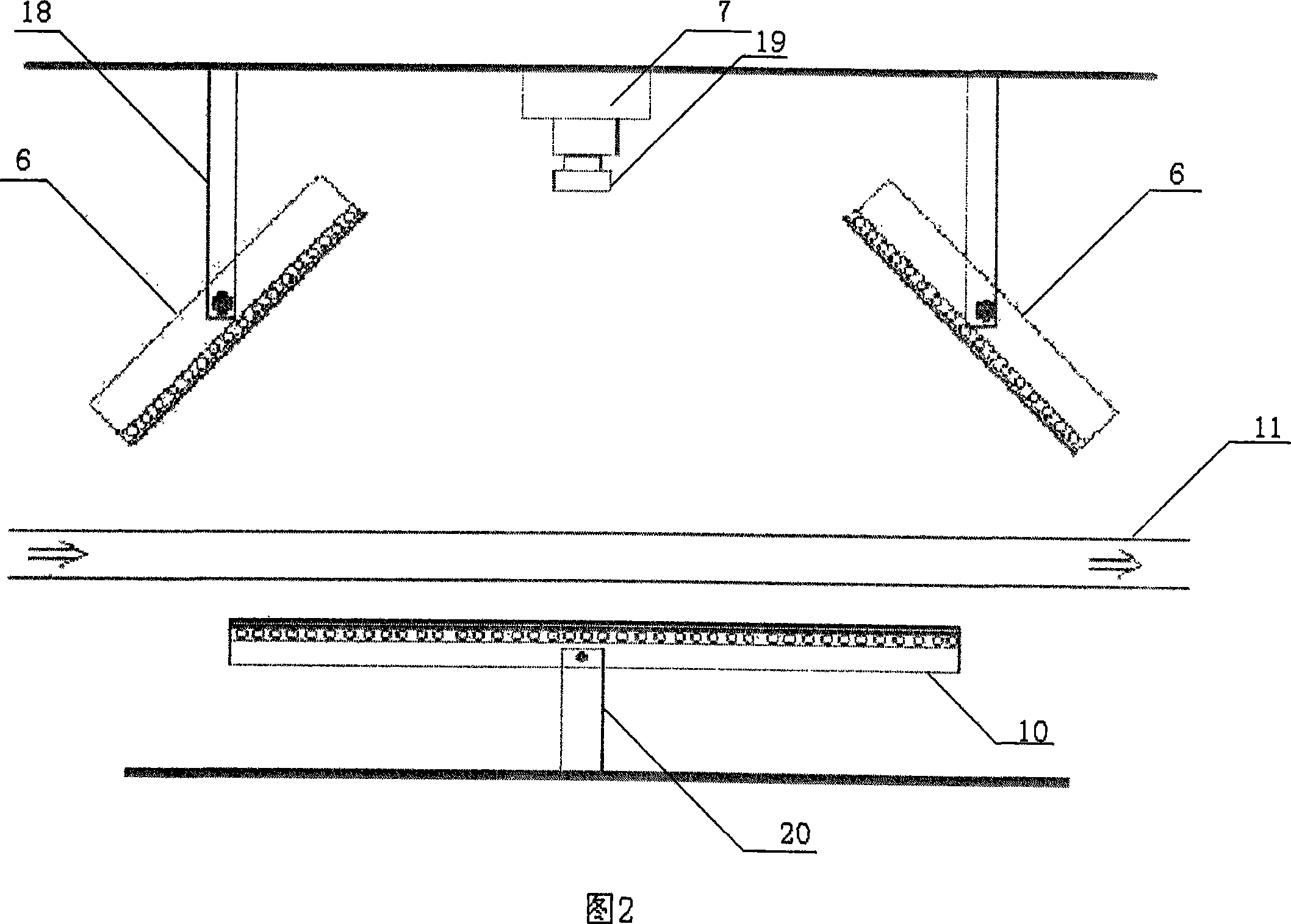 Multiple wave length transmission and reflection detection method for cotton white foreign matter and device