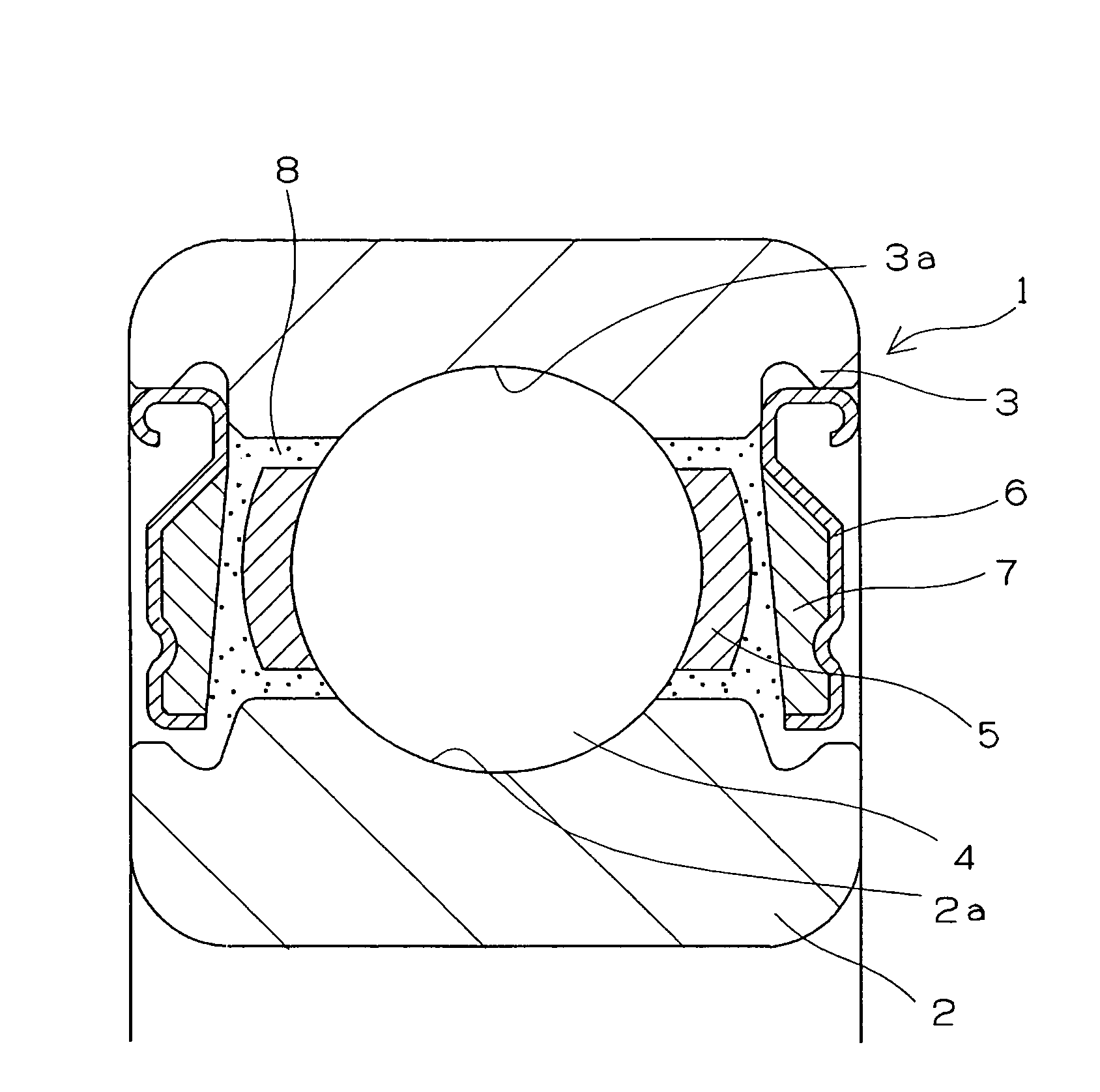 Rolling bearing and seal for rolling bearing