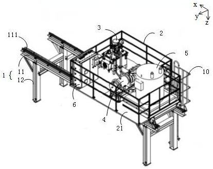 A wax injection machine