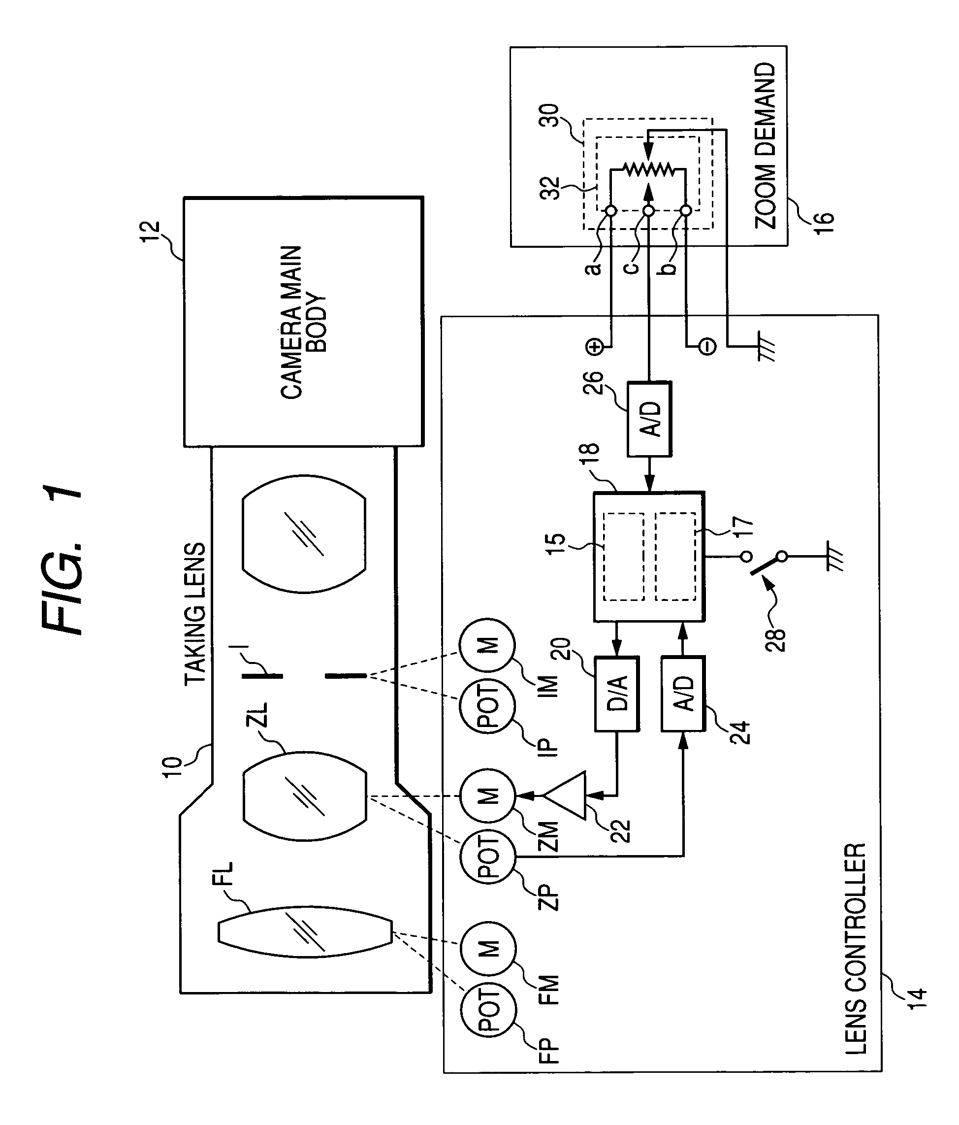 Lens control system, lens controller, and operating apparatus