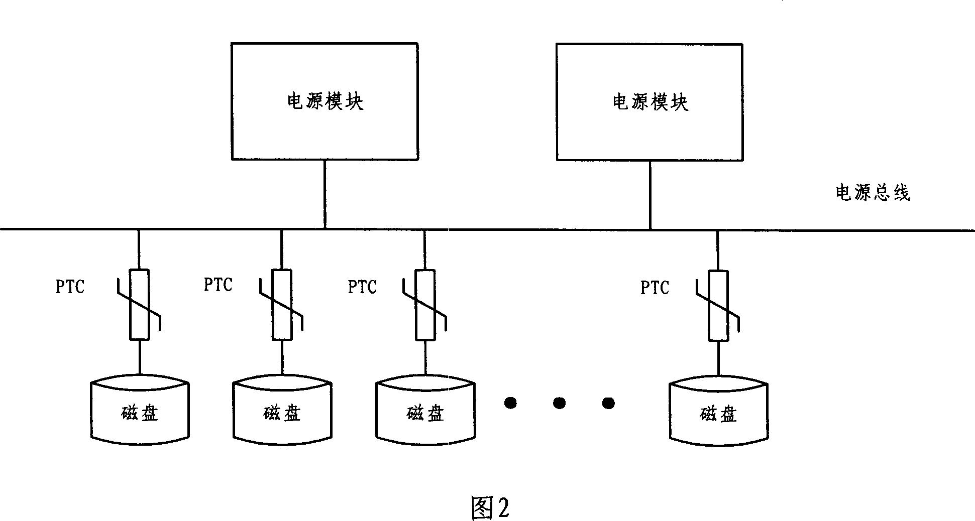 Magnetic disc array system and electric source protector