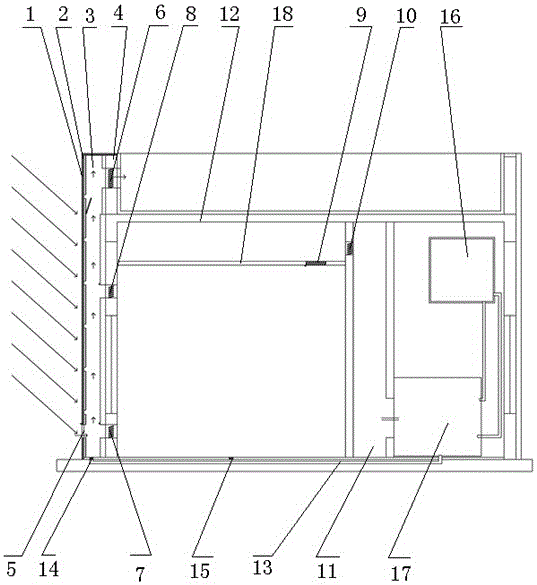 Solar photovoltaic photothermal integrated integrated system in severe cold area